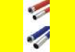 heat pump stainless steel pipe connection kit 1'' 420mm red&blue