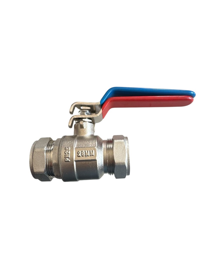 heatmag 28mm lever ball valve handle r/b