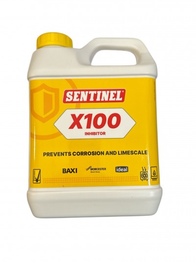sentinel x100 central heating protector inhibitor 1l bottle (double concentrate)